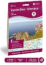 Topografische Wandelkaart Noorwegen 2812 Vesterålen - Hinnoya Noord - Nordeca Turkart