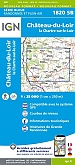Topografische Wandelkaart van Frankrijk 1820SB - Chateau-du-Loir /  La-Chartre-sur-le-Loir