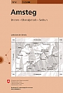 Topografische Wandelkaart Zwitserland 1212 Amsteg Bristen - Oberalpstock Sedrun - Landeskarte der Schweiz
