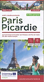 Fietskaart Parijs Picardie | ADFC Radtourenkarte - BVA Bielefelder Verlag