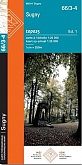 Topografische Wandelkaart België 66/3-4 Sugny Pussemange Topo25 | NGI België
