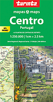 Wegenkaart - Landkaart 2 Centro (Centraal Portugal) Turinta Mapas