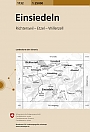 Topografische Wandelkaart Zwitserland 1132 Einsiedlen Richterswil Etzel Willerzell - Landeskarte der Schweiz