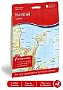 Topografische Wandelkaart Noorwegen 10142 Harstad - Nordeca Norge