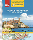 Wegenatlas Frankrijk 2024 A4 Spiraal - Michelin Wegenatlassen