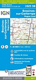 Topografische Wandelkaart van Frankrijk 1929SB - Bellac Adriers