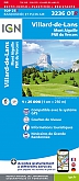 Wandelkaart 3236OTR Villard-de-Lans / Mont Aiguille / PNR du Vercors Geplastificeerd | IGN