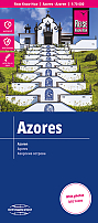 Wegenkaart - Landkaart Azoren  - World Mapping Project (Reise Know-How)