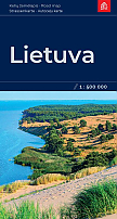 Wegenkaart - Landkaart Litouwen met Kalliningrad | Jana Seta