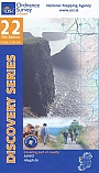 Topografische Wandelkaart  Ierland 22 Mayo Discovery Map Ireland