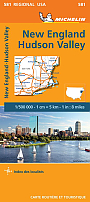 Wegenkaart - Landkaart 581 New England / Hudson Valley - Michelin Regional