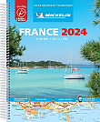Wegenatlas Frankrijk 2024 A4 Spiraal Beschrijfbaar - Michelin Wegenatlassen