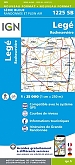 Topografische Wandelkaart van Frankrijk 1225SB - Lege / Palluau Rocheserviere