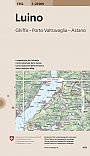 Topografische Wandelkaart Zwitserland 1352 Luino Ghiffa Porto Valtravaglia Astano - Landeskarte der Schweiz