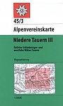 Wandelkaart 45/3 Niedere Tauern 3 | Alpenvereinskarte