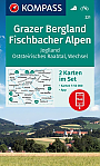 Wandelkaart 221 Grazer Bergland Fischbacher Alpen Kompass