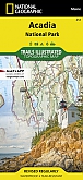Wandelkaart 212 Acadia (Maine) - Trails Illustrated Map / National Park Maps National Geographic
