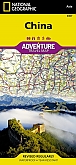 Wegenkaart - Landkaart China - Adventure Map National Geographic