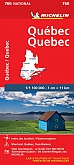 Wegenkaart - Landkaart 760 Quebec - Michelin National