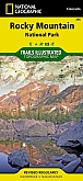 Wandelkaart 200 Rocky Mountain (Colorado) - Trails Illustrated Map / National Park Maps National Geographic