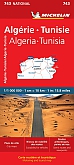 Wegenkaart - Landkaart 743 Algerije & Tunesië - Michelin National