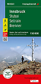 Wandelkaart WK241 Innsbrück - Stubai - Sellrain - Brenner - Freytag & Berndt