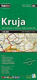 Wegenkaart - Landkaart Kruja | Vektor Editions
