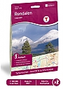Topografische Wandelkaart Noorwegen 2753 Rendalen - Nordeca Turkart