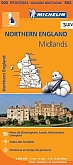 Wegenkaart - Landkaart 502 Noord-Engeland - Michelin Regional