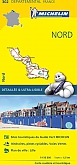 Fietskaart - Wegenkaart - Landkaart 302 Nord - Départements de France - Michelin