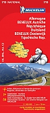 Wegenkaart - Landkaart 719 Duitsland Benelux Oostenrijk Tsjechie  - Michelin National