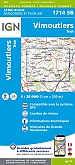 Topografische Wandelkaart van Frankrijk 1714SB - Vimoutiers / Trun