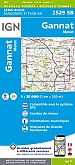 Topografische Wandelkaart van Frankrijk 2529SB - Gannat / Menat