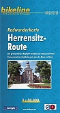 Fietskaart Herrensitz Route Radkarte Bikeline Esterbauer