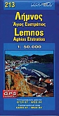 Wegenkaart - Landkaart 213 Lemnos | Road Editions