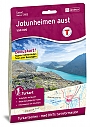 Topografische Wandelkaart Noorwegen 2503 Jotunheimen Oost Aust - Nordeca Turkart