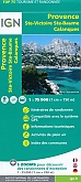 Wandelkaart Fietskaart 35 Provence Ste Victoire - Ste Baume - CalanquesTop 75 | IGN