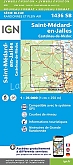 Topografische Wandelkaart van Frankrijk 1436SB - St-Medard-en-Jalles / Castelnau-de-Medoc