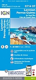 Topografische Wandelkaart van Frankrijk 0714OT - Lannion / Perros-Guirec / Les Sept Iles