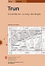 Topografische Wandelkaart Zwitserland 1213 Trun Disentis/Mustér - Sumvitg - Breil/Brigels - Landeskarte der Schweiz