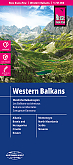 Wegenkaart - Landkaart Balkanregio West  - World Mapping Project (Reise Know-How)