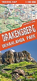 Wandelkaart Drakensberg Ukhahlamba Park Terraquest Trekking map