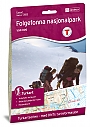 Topografische Wandelkaart Noorwegen 2663 Folgefonna Nasjonalpark - Nordeca Turkart