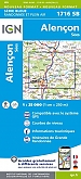Topografische Wandelkaart van Frankrijk 1716SB - Alençon - Sées