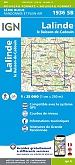 Topografische Wandelkaart van Frankrijk 1936SB - Lalinde le Buisson-de-Cadouin