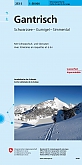 Skikaart Zwitserland 253S Gantrisch Schwarzsee Gurnigel Simmental - Landeskarte der Schweiz