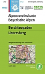Wandelkaart BY 22 Berchtesgaden, Untersberg | Alpenvereinskarte