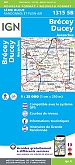 Topografische Wandelkaart van Frankrijk 1315SB - Brécey / Ducey / Avranches