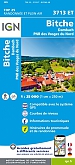 Topografische Wandelkaart van Frankrijk 3713ET - Pays de Bitche / PNR des Vosges du Nord Dambach