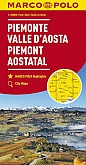 Wegenkaart - Landkaart 1 Piemonte, Vallee d'Aosta | Marco Polo Maps